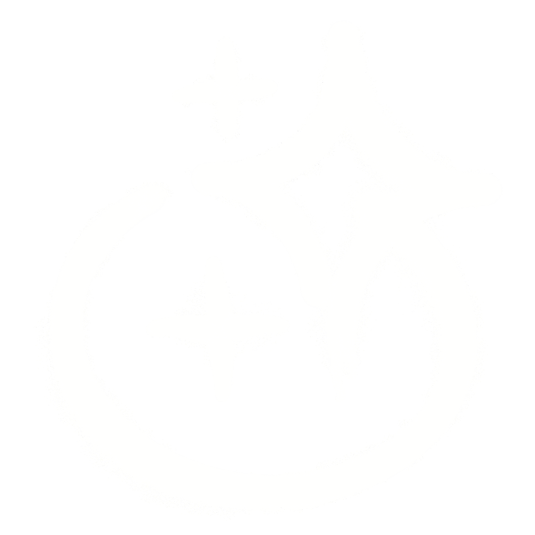 Graffiti-Icon mit Kreis und funkelnden Sternen – steht für einzigartige, individuell gestaltete Kunstwerke